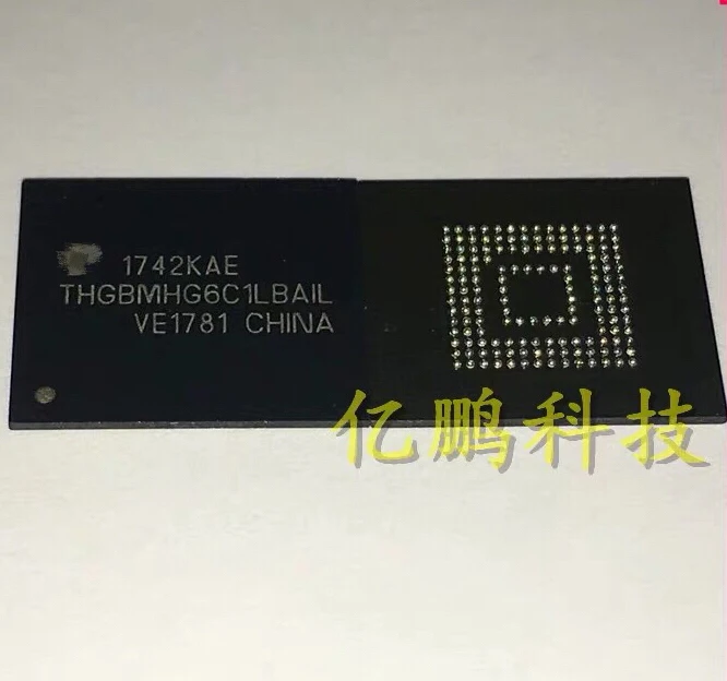 2PCS~10PCS/LOT THGBMHG6C1LBAIL 8GB EMMC BGA New original