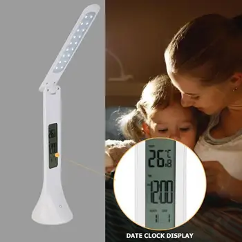 

Foldable LED Touch Calendar Table Lamp Dimmable Bedroom Bedside Night Light