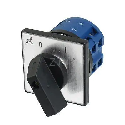 

380V 20A 8 Terminal On/Off Rotary Change Over Control Cam Switch