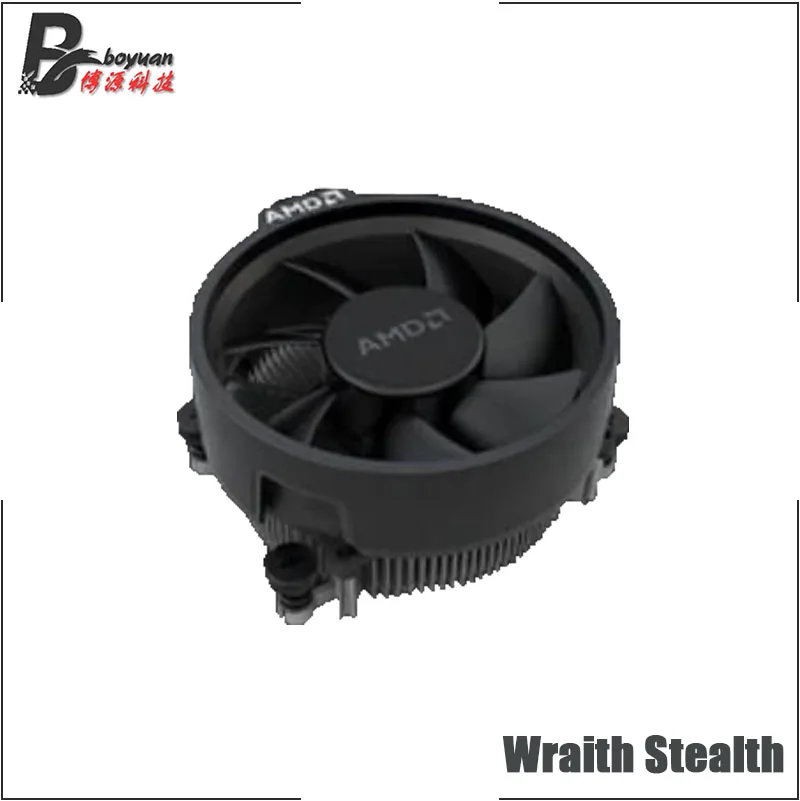 AMD Ryzen Wraith Cooler Fan Original New 4 PIN Can support R3 R5 R7 R9 CPU Can support Socket AM4 Motherboard - Цвет лезвия: Wraith Stealth