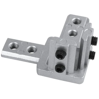 

3-Way End Corner Bracket Connector for T slot Aluminum Extrusion Profile 3030 series (Pack of 4, with screws)
