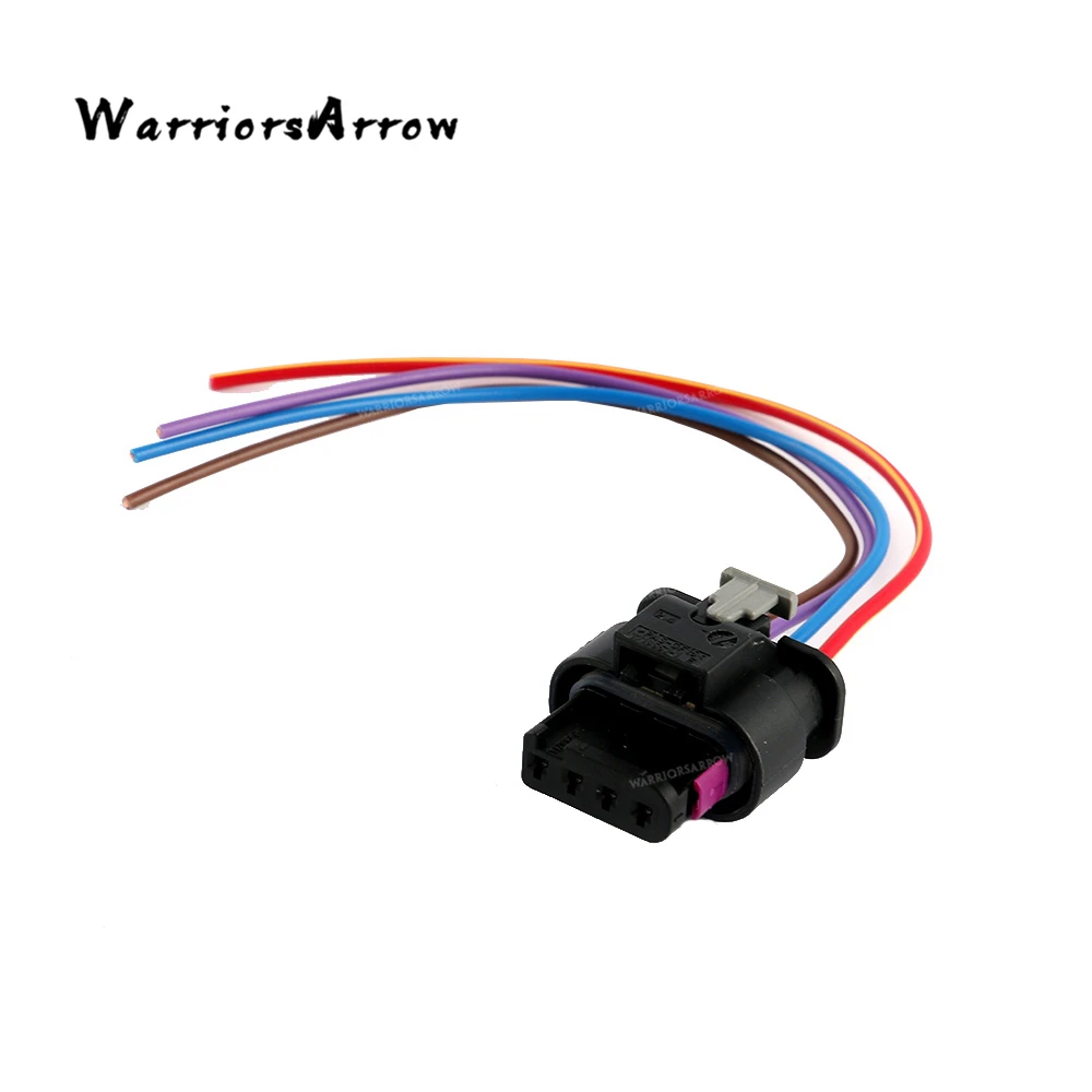 

Connector 4-Way Pigtail for Map Sensor W/ Wire 4F0973704 4F0 973 704 For VW Touareg Golf For Audi A4 A6 Q7
