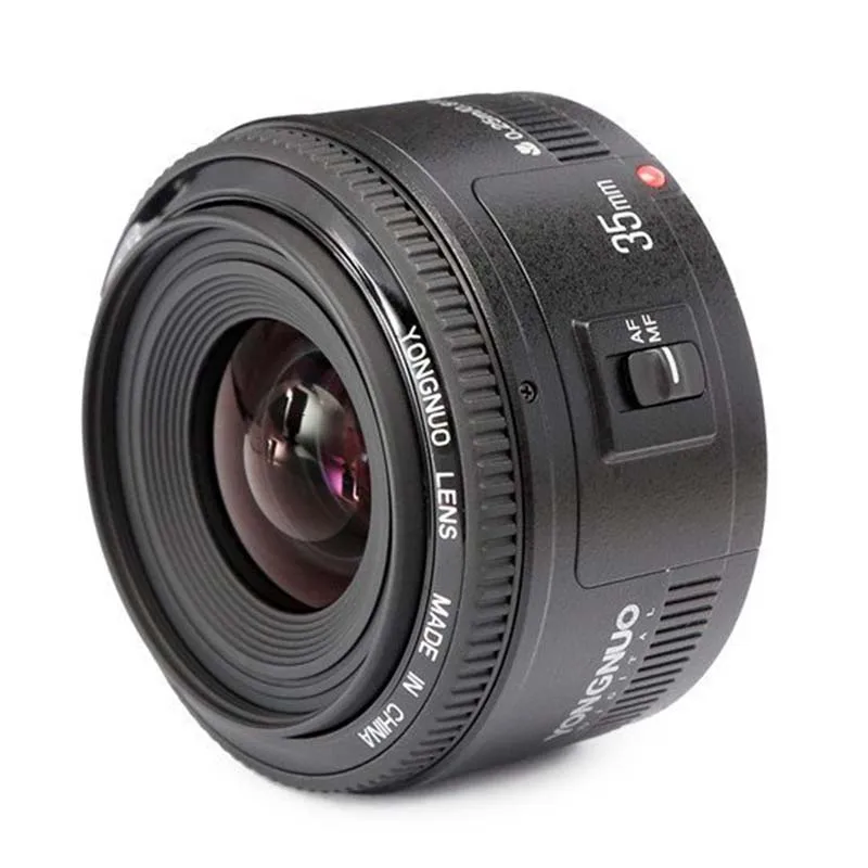 AABB-YONGNUO YN35mm F2 объектив 1:2 AF/MF широкоугольный фиксированный/Прайм Автофокус Объектив для Canon EF Mount EOS камера