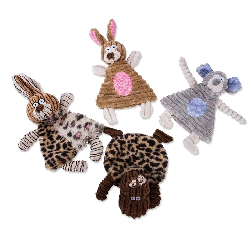 Pet Dog Toy Plush Bite Toys Catnip Dog Cite Vocal Creative Simulation Cute Animal Chew Toy Squeak Toy Interactive Puppy Play Toy