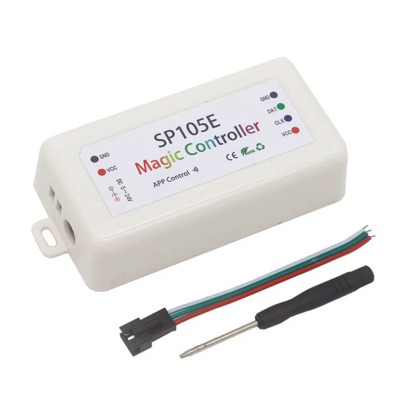 SP105E 4 0 2048 контроллер пикселей приложение управление через волшебный