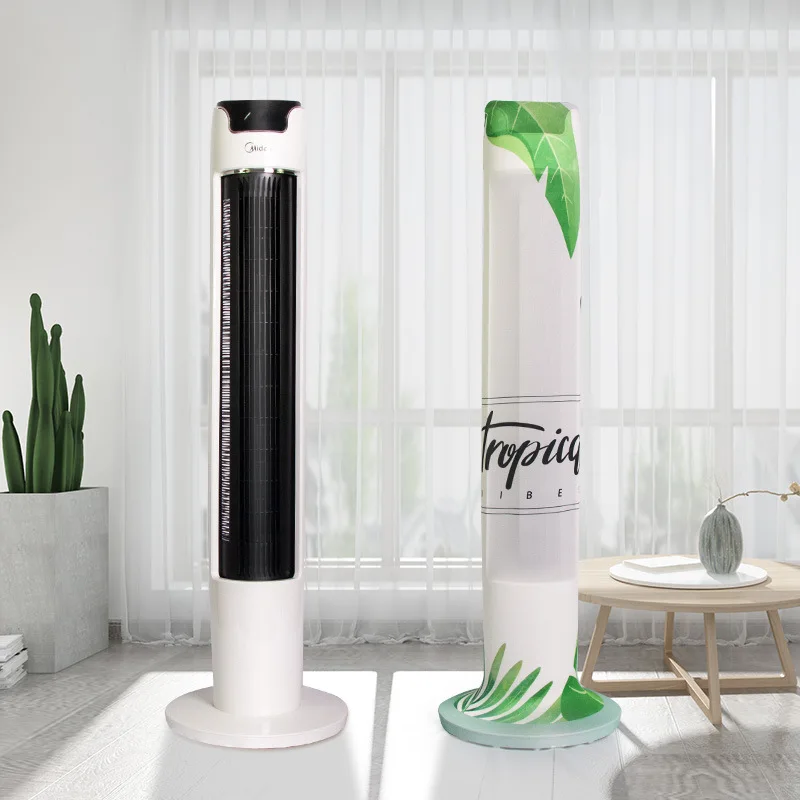 Floor Type Electric Fan Dust Guard Protecting Cover Compatible With Tower Fans Cover Full Coverage Dust Protective ZH400