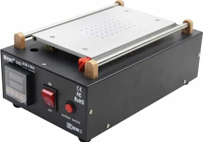 Uyue 948Q 7 дюймов новейшая черная металлическая сенсорная стеклянная панель экран вакуумный сепаратор для мобильного телефона ЖК-Ремонт сплит-машина