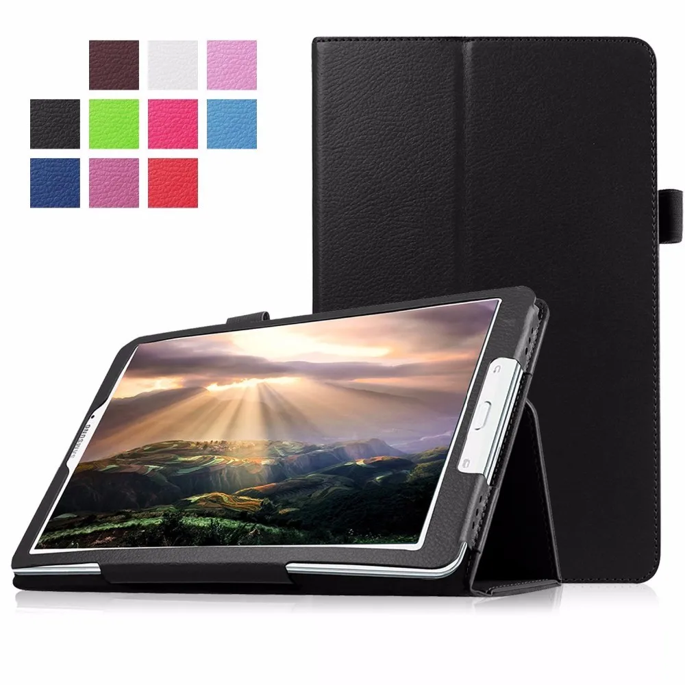 Чехол-книжка для Samsung Galaxy Tab E 8 0 T377 T375 из искусственной кожи | Компьютеры и офис