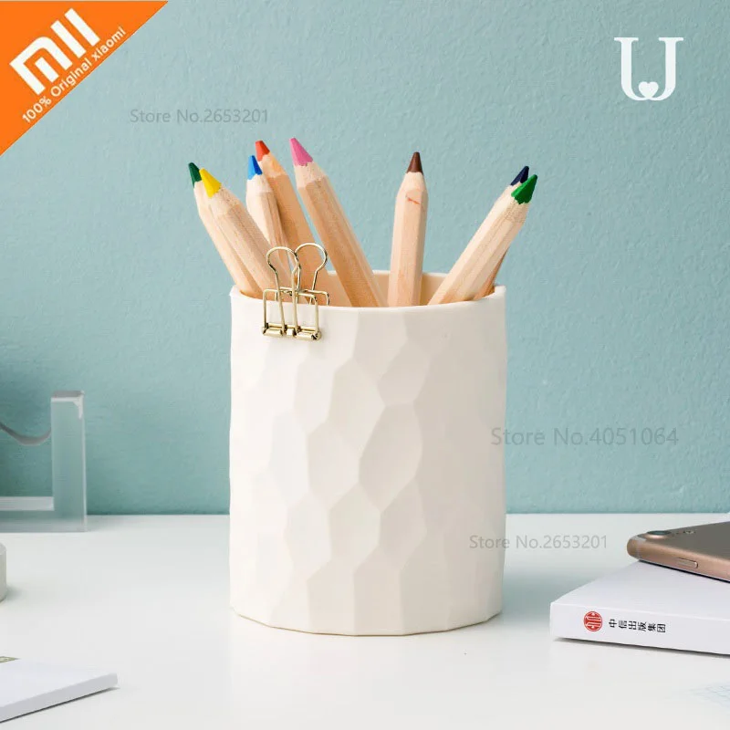 

Xiaomi Jordan&Judy Silicone Pen Holder Pen box Office Stationery Pencil Pen Rubber Ruler Stationery Storage Box Gifts For Kids