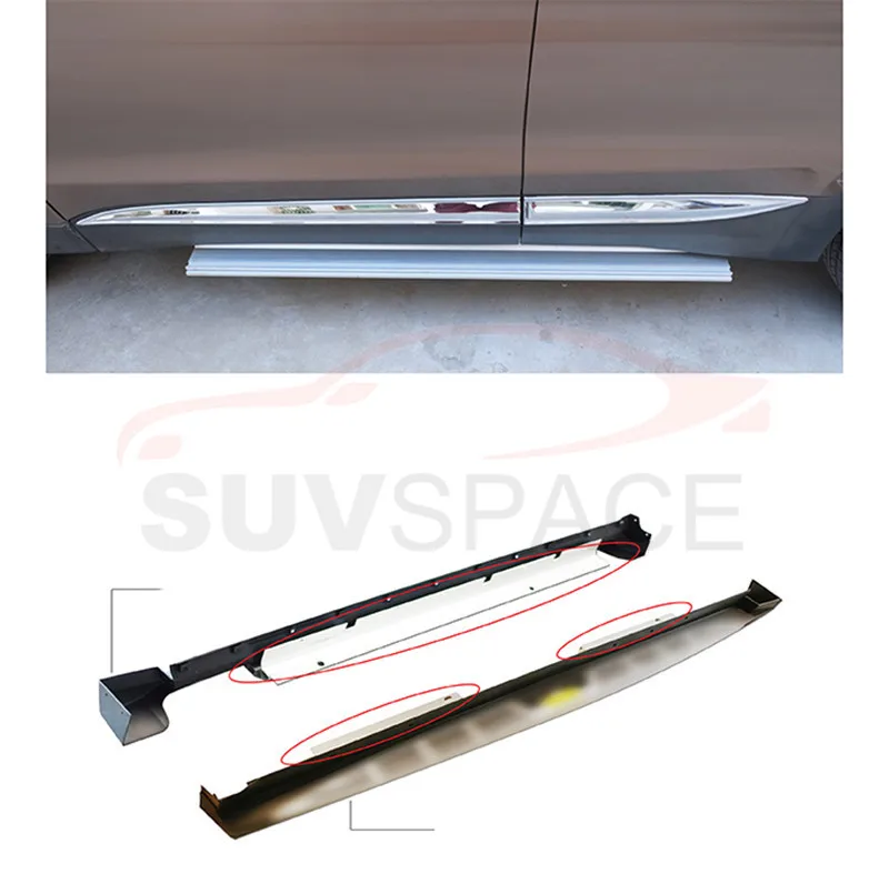 Алюминий подходит для hyundai Grand Santa Fe XL 2013 Беговая доска боковой шаг nerf бар боковые навесы