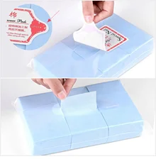 nail polish remover 1 roll of unloading cotton 500 sheets/Roll Nail Wipes Cotton Pad Gel Acrylic Nail Polish Remover25
