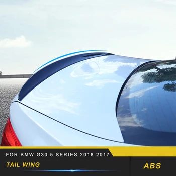 

For BMW G30 5 Series 2017 2018 Car Styling Rear Trunk Spoiler Lip Tail Trunk Wing Trim Cover Frame Exterior Accessories