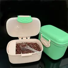 Детские Еда хранения молока с дозатором для молочной смеси в виде порошка, герметичный контейнер для коробок для закусок