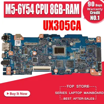 

New ! Akemy UX305CA Motherboard W/ M5-6Y54-CPU 8GB-RAM For Asus UX305CA UX305C U305C Mainboard 100% test OK