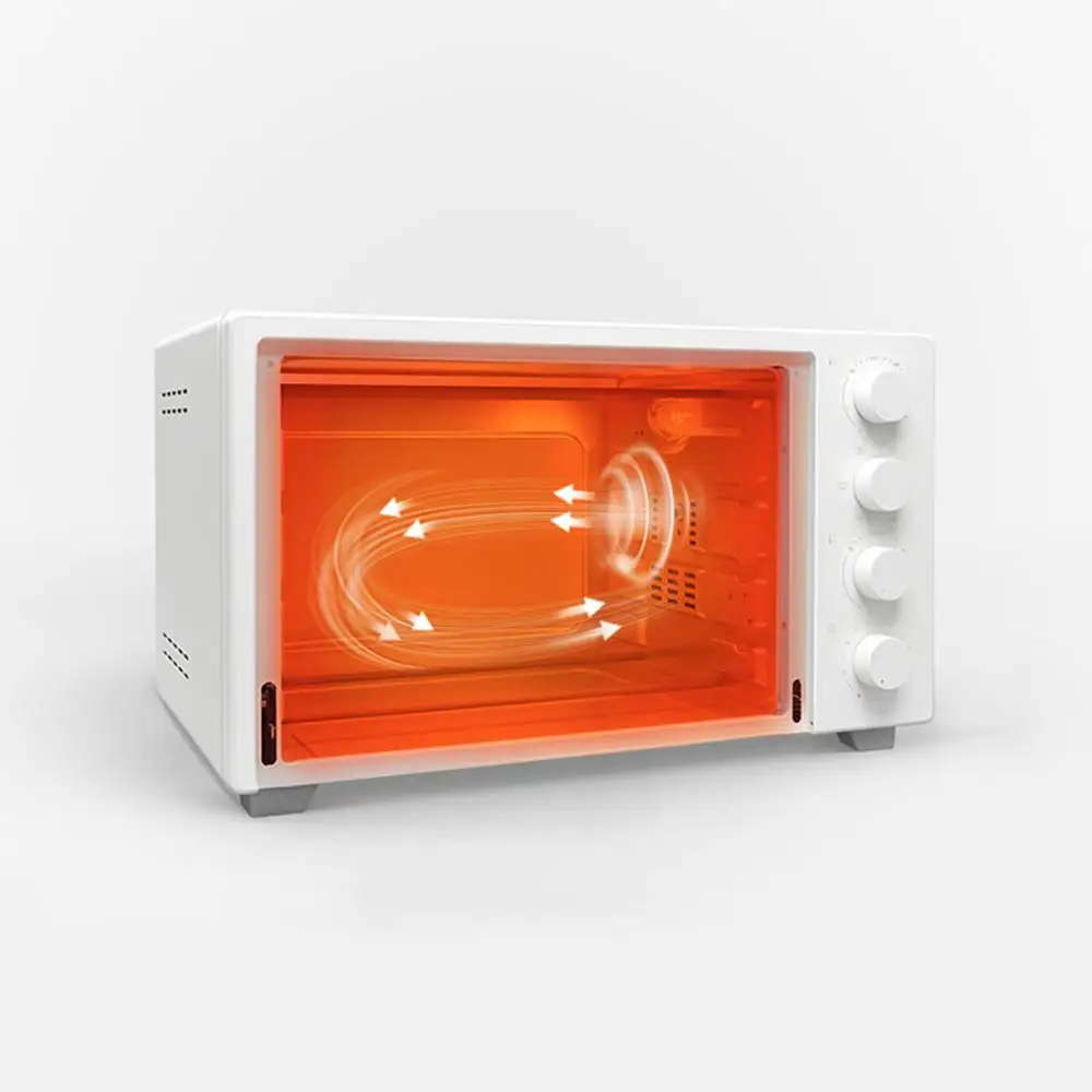 Xiaomi Mijia электрическая духовка кухня 32L контроль температуры выпечки 9 передач 120 минут рециркуляционная воздушная микроволновая печь