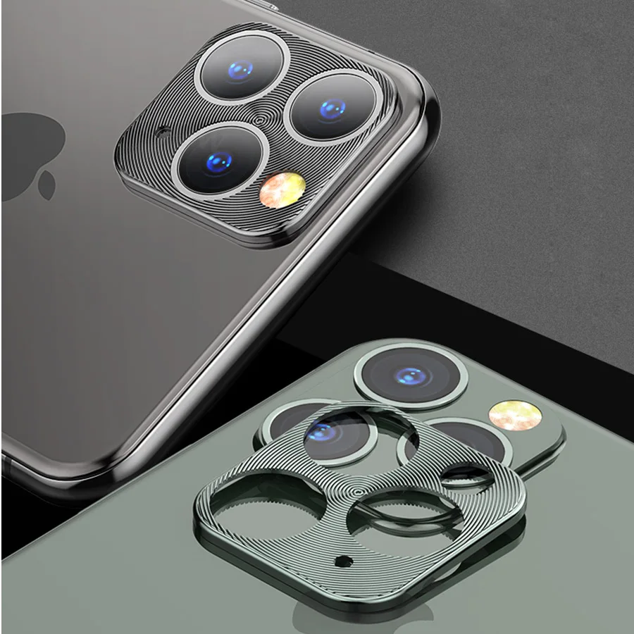 2 в 1 для iPhone 11 Pro Max камера Len защита экрана стекло защитное кольцо чехол для iPhone 11 объектив камеры 11Pro Max