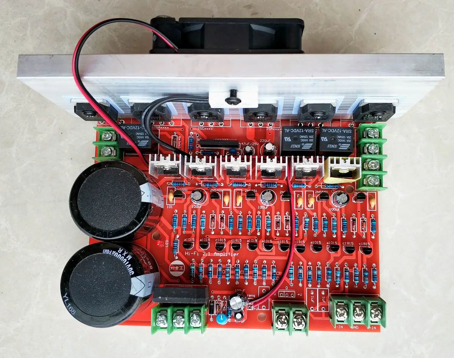 

200w Three-channel or 2.1 After-stage Amplifier Sound Board NJW0281 NJW0302