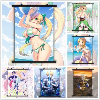 

Sword Art Online Leafa Alice Schuberg Anime Manga HD Print Wall Poster Scroll
