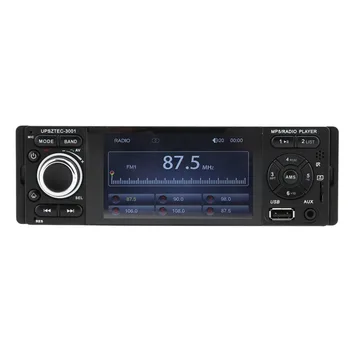 

Hot Styling Bluetooth Car MP5 Player With FM Radio Receiver USB Wireless Remote Control Black 4.1 Inch HD LCD Screen Display