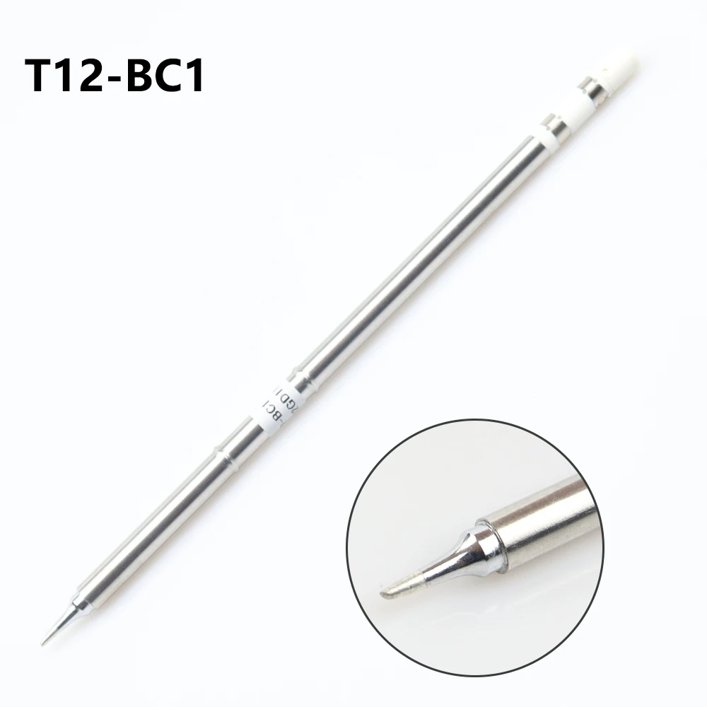 Soldering Iron Tips Soldering Iron Head Tips T12 Series Replacement Tip T12-K BC2 BC3 JL02 D24 KU ILS BL I for FX951 FX-952 T12-942