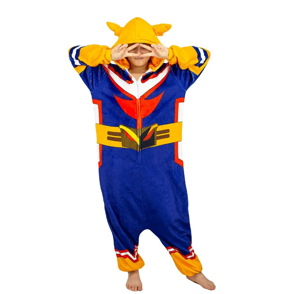Adult-Onesie-Cartoon-My-Hero-Academia-Pajamas-Sleepwear-Cosplay-Costume (2)