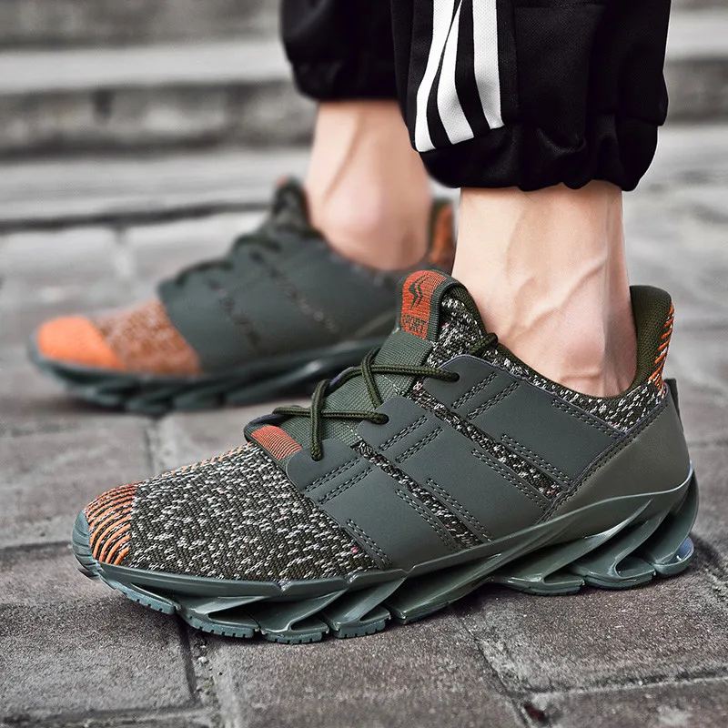 

Men's Casual Shoes Ultra-lightweight Large Size Blade Black Gold Diamond Tank Shoes Explosion Models Men's Fashion Sneakers