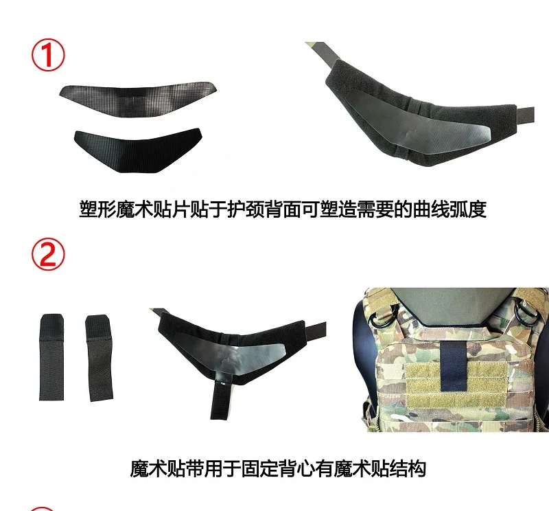 Details about   Universal Hunting Airsoft Protective Collar Neckband for FCSK AVS Tactical Vest