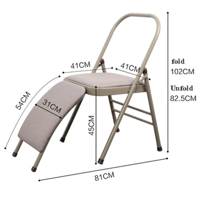 Yoga chair multi-purpose Yoga auxiliary chair bold thickening folding Yoga Chair