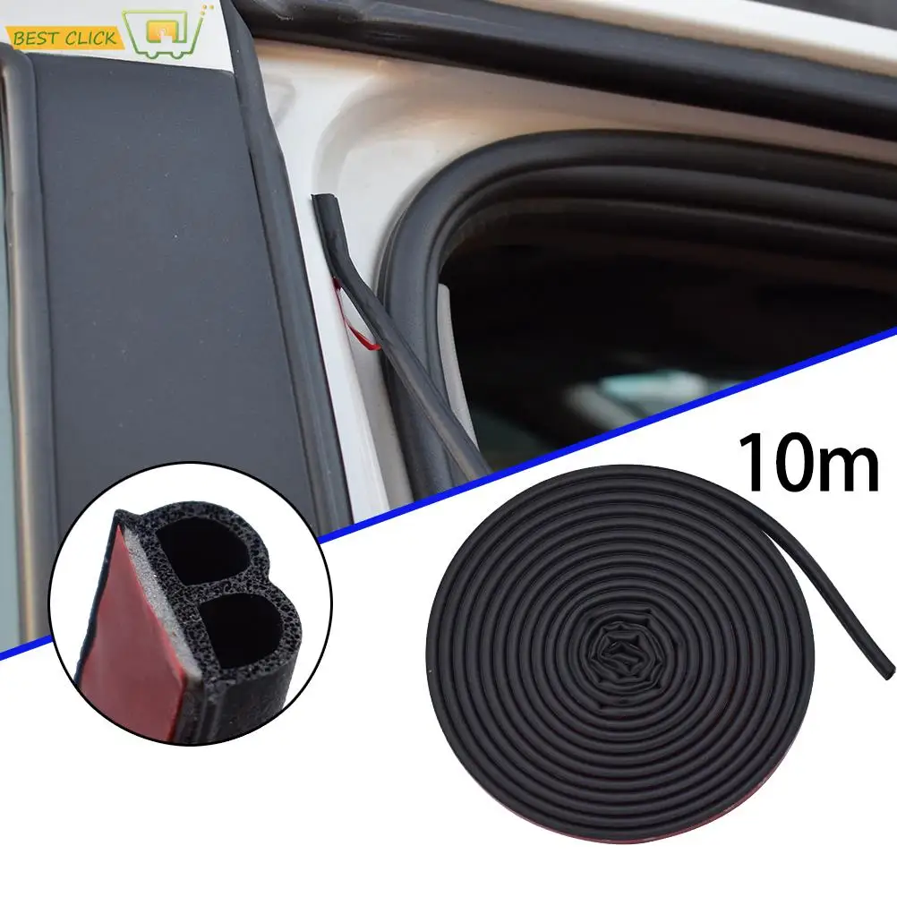 10m For VW T5 T5.1 T6 Transporter Multivan Caravelle Campervan California Extra Cab T32 Door Seal Strips Weatherstrip  B-Shape