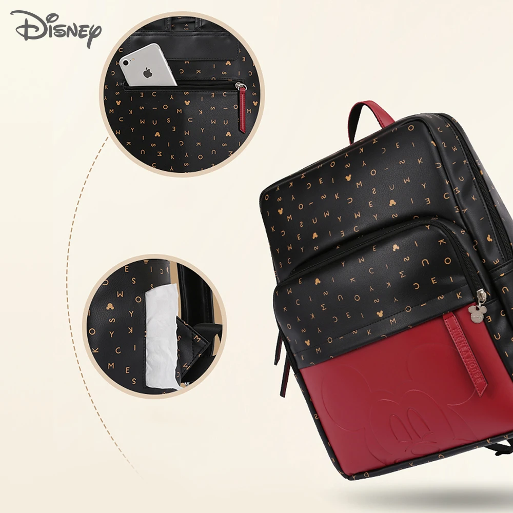 Сумка для детских подгузников disney, USB утеплитель, мумия, рюкзак для мам, сумка для ухода за ребенком, дорожная коляска, сумка для подгузников