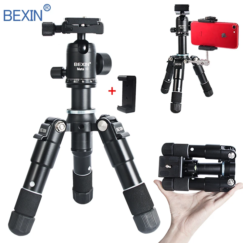 Mate 10 tripod Держатель камеры мини-штатив штатив штатив для смартфона с гибким креплением подставка для мобильного телефона для штатива для камеры dslr на столе с 1/4 дюймовый винт Поддержка российских складских отгрузок - Цвет: Mate 10 tripod