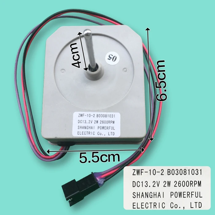  ift Kap l Buzdolab Fan Motoru ZWF 10 2 B03081031 Buzdolab DC Fan 