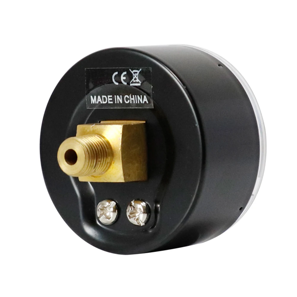 0-60psi 0-4bar осевой манометр барометр Циферблат Манометр 1/8 BSPT для воздуха, воды, нефти, газа