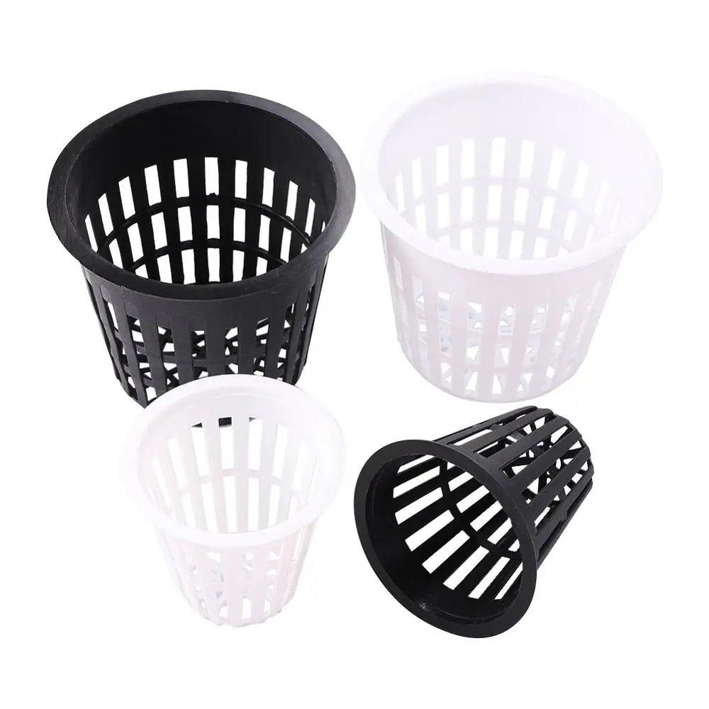 Hydroponic Colonization Mesh Pot Net Cup Basket 20 Pcs Hydroponic Aeroponic Planting Grow Clone Nursery Soilless nursery pots plant propagation pots hydroponic plant pots