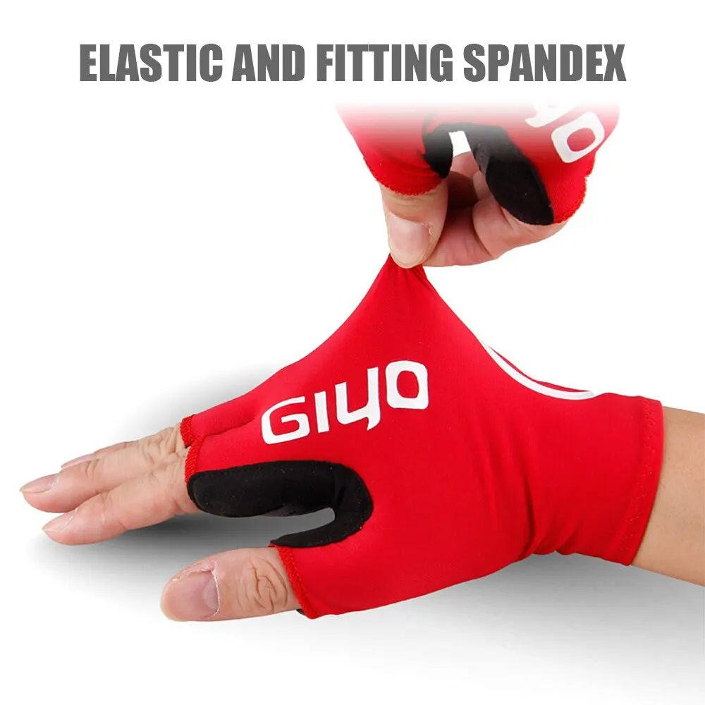 Breathable Cycling Gloves Half Finger Gloves Anti-slip Riding Mitten Bike Gloves Summer Sports Shockproof Bike Gloves for Adult
