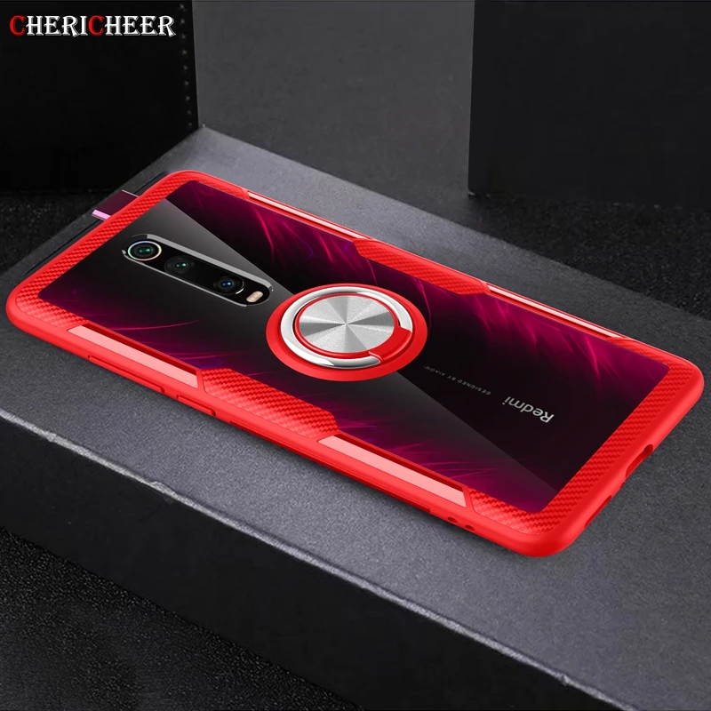 Для Xiaomi Redmi K20 Pro Чехол Кристалл Акриловое кольцо кронштейн автомобильный