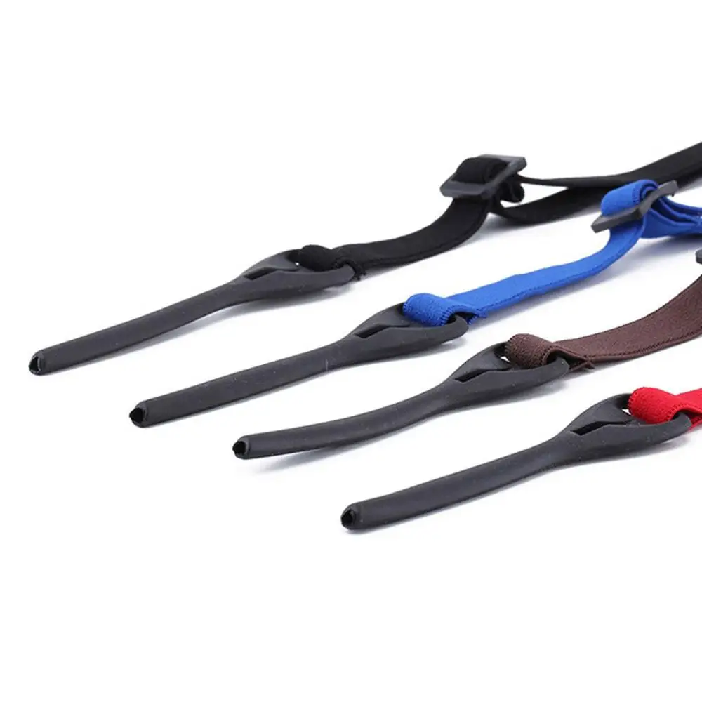 Регулируемые эластичные ленты очки веревка резиновый полиэстер мужские спортивные очки шнур цепная гирлянда