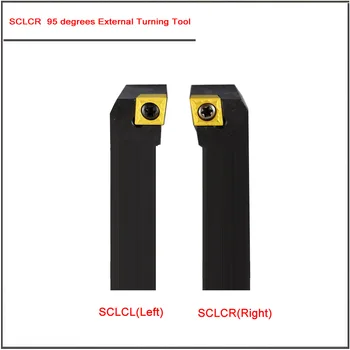 

SCLCR1212H09 SCLCL2020K09 2525M12 95 degrees External Turning Tool Metal Lathe Cutting Tools,CNC Tool Cylindrical turning tool