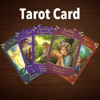 

New Spanish English Version Tarot Card Divination Fate Tarot Deck Board Game Cards Rider Waited