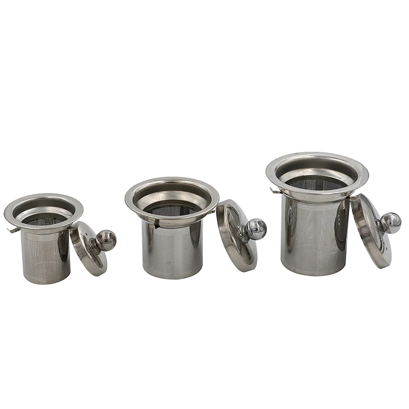 Reusable Stainless Steel Tea Strainer Mesh Infuser Basket Loose Tea Leaf Infusers Herb Filter For Mug Teapot Teaware Hot 1Pcs tea infuser tea strainer tea filter