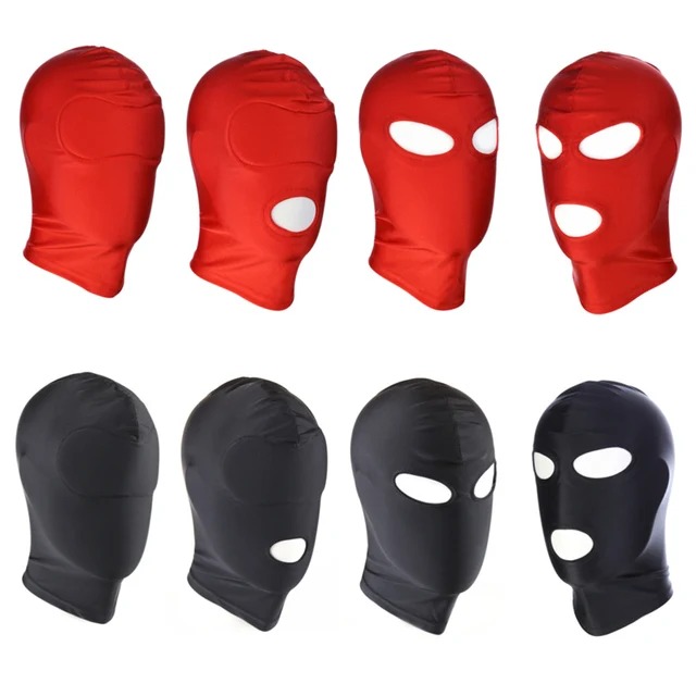 Bdsm Bondage Maske Spielzeug Unisex Augenbinde Augenmaske Elastizität Sexy Masken Paar Cosplay Erotische Kopfbedeckung Zubehör 1