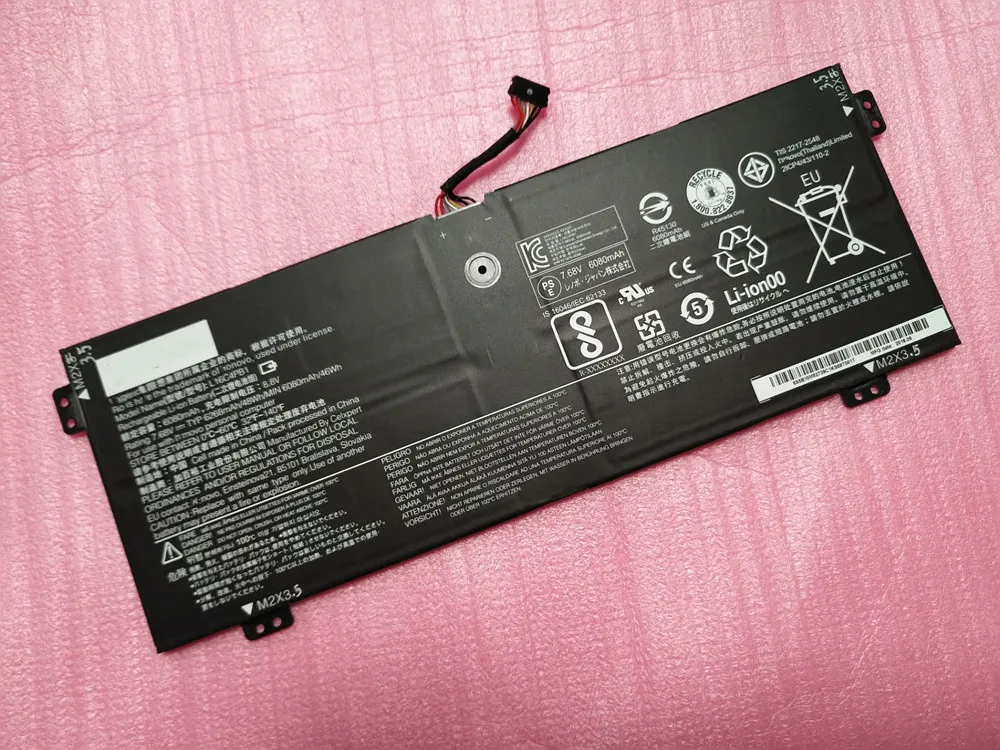 Аккумулятор для ноутбука lenovo YOGA 720-13IKB L16L4PB1 L16C4PB1 7 72-6217 мА · ч 48 Вт | Компьютеры и