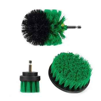 

Bristle Drill Brush Shaft Set Cleaning Accessory Replacement Assortment