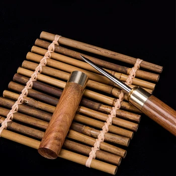 

Multifunction Moxa Roll Extender Scraper Awl Massage Mugwort Accupuncture Wooden Handle Therapy Sticks Extender Tool