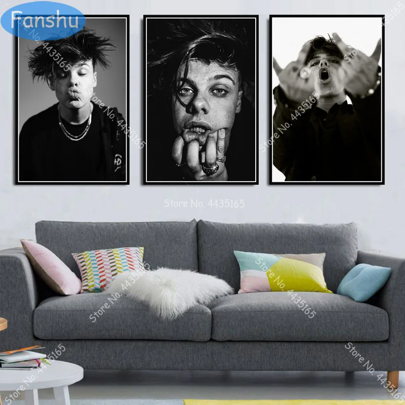 Художественный постер Yungblud рок-музыка певец звезда плакаты и принты настенное