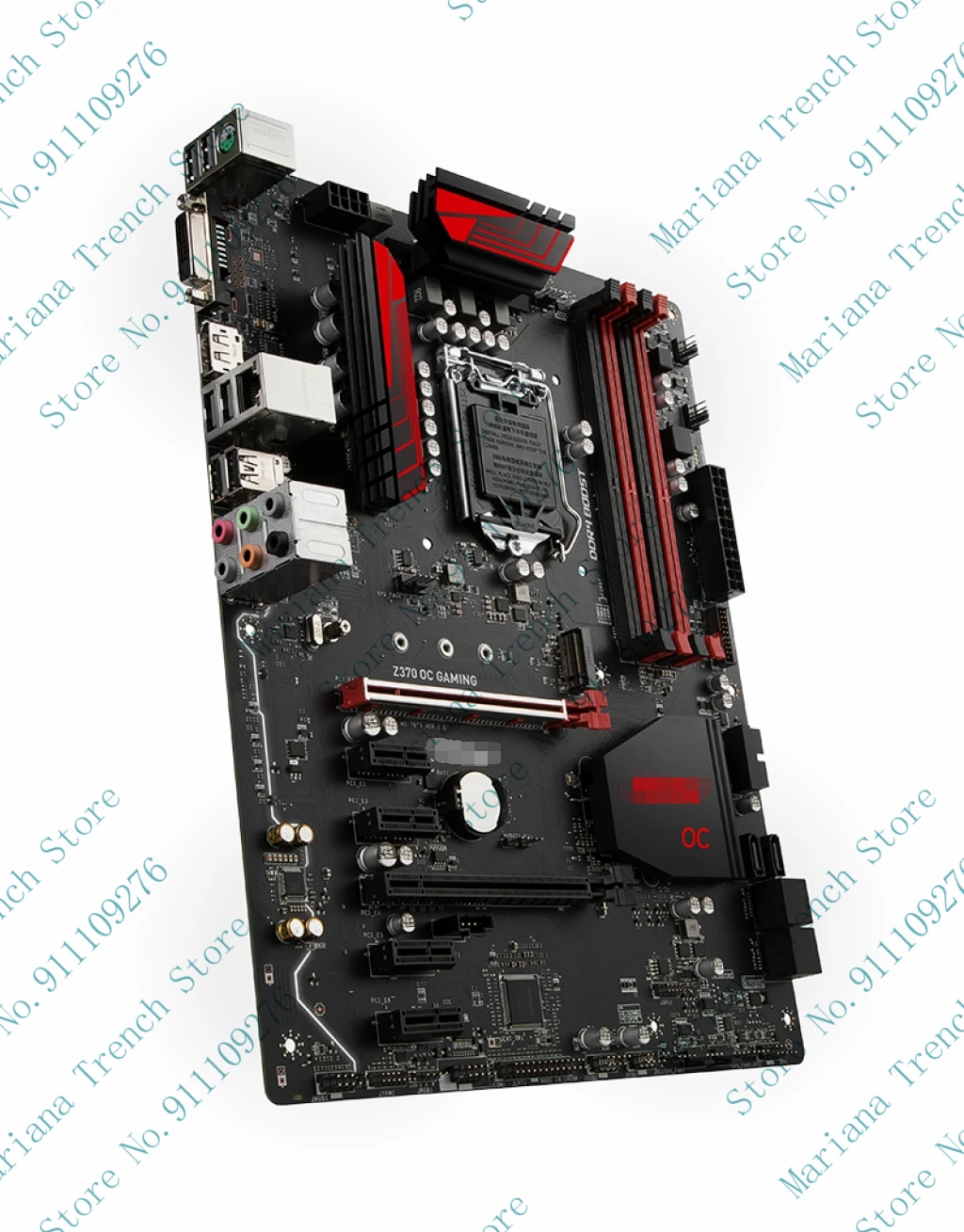 Игровая материнская плата Z370 OC для настольного ПК MSI LGA1151 процессор Intel Core 8-го