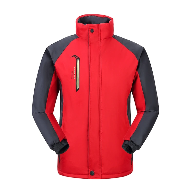 Ветровка для походов куртка толстый ветроустойчивый Влагоустойчивый термический куртка для альпинизма верхняя одежда зимняя спортивная одежда hs - Цвет: R