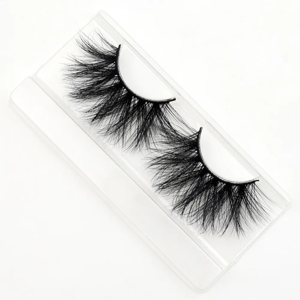Caixa de Vison 3d com Bandeja Viso Pares Mink Cílios Lashes Nenhum Volume Dramática Falsos Grosso E80 40 25mm 3 3D com Bandeja Nenhum Caixa De Vison