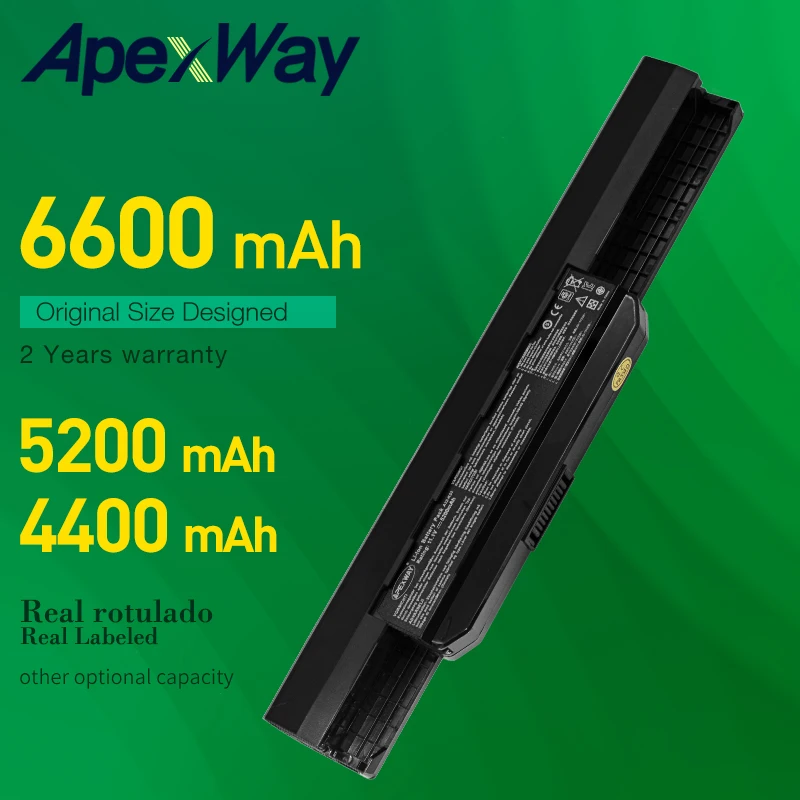 111VLaptopBatteryForAsusK53K53SK53SVK53SDK53TX53SX54HX54L