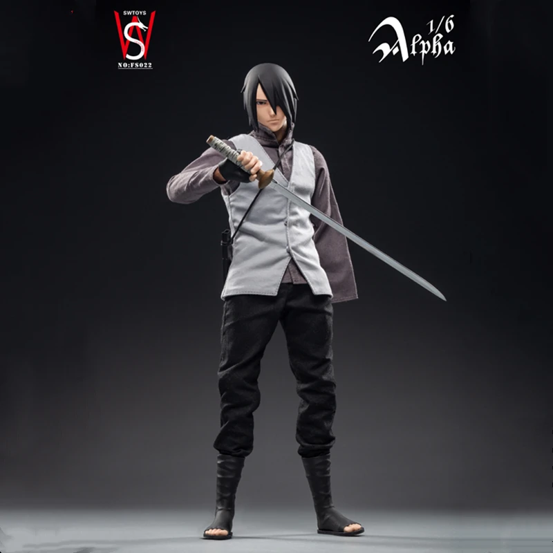 1/6 Масштаб Аниме Учиха Саске One-armed версия фигурки модельные игрушки, коллекционные дети подарок на день рождения, декор SWTOYS FS022